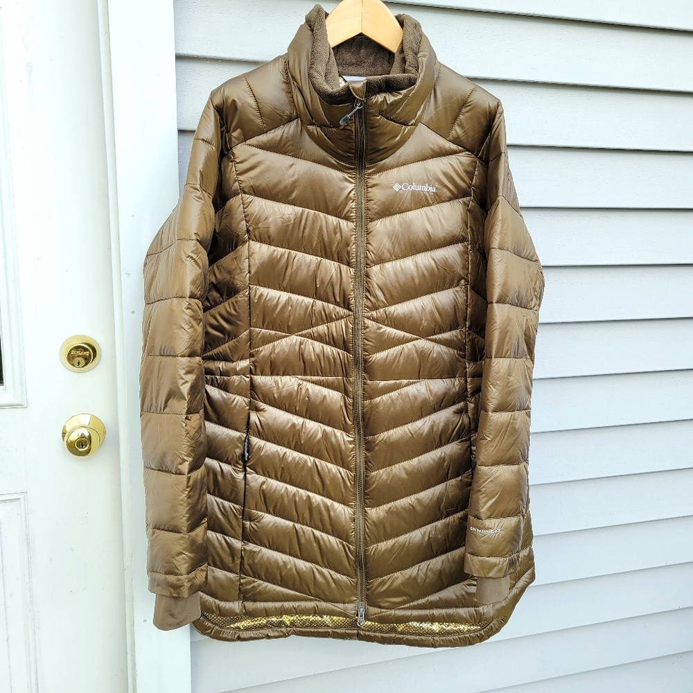 EUC Columbia Joy Peak Novelty Long Jacket